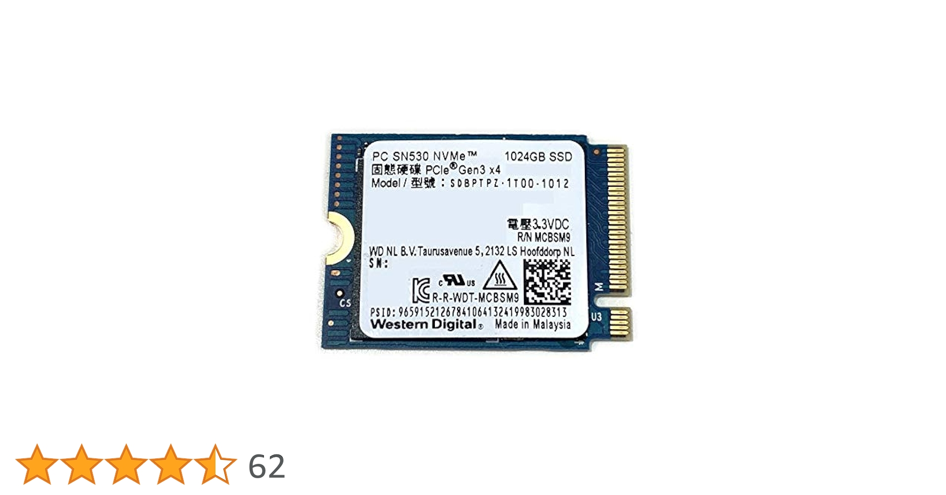 ケース付 ウェスタンデジタル PC5000S M.2SSD 2230 1TB 519+zM8HWRL.jpg_BO30,255,255,